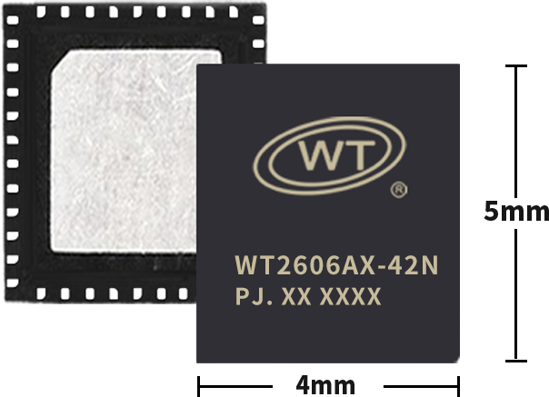WT2606A6-42N AI voice interaction Bluetooth SoC for smart devices