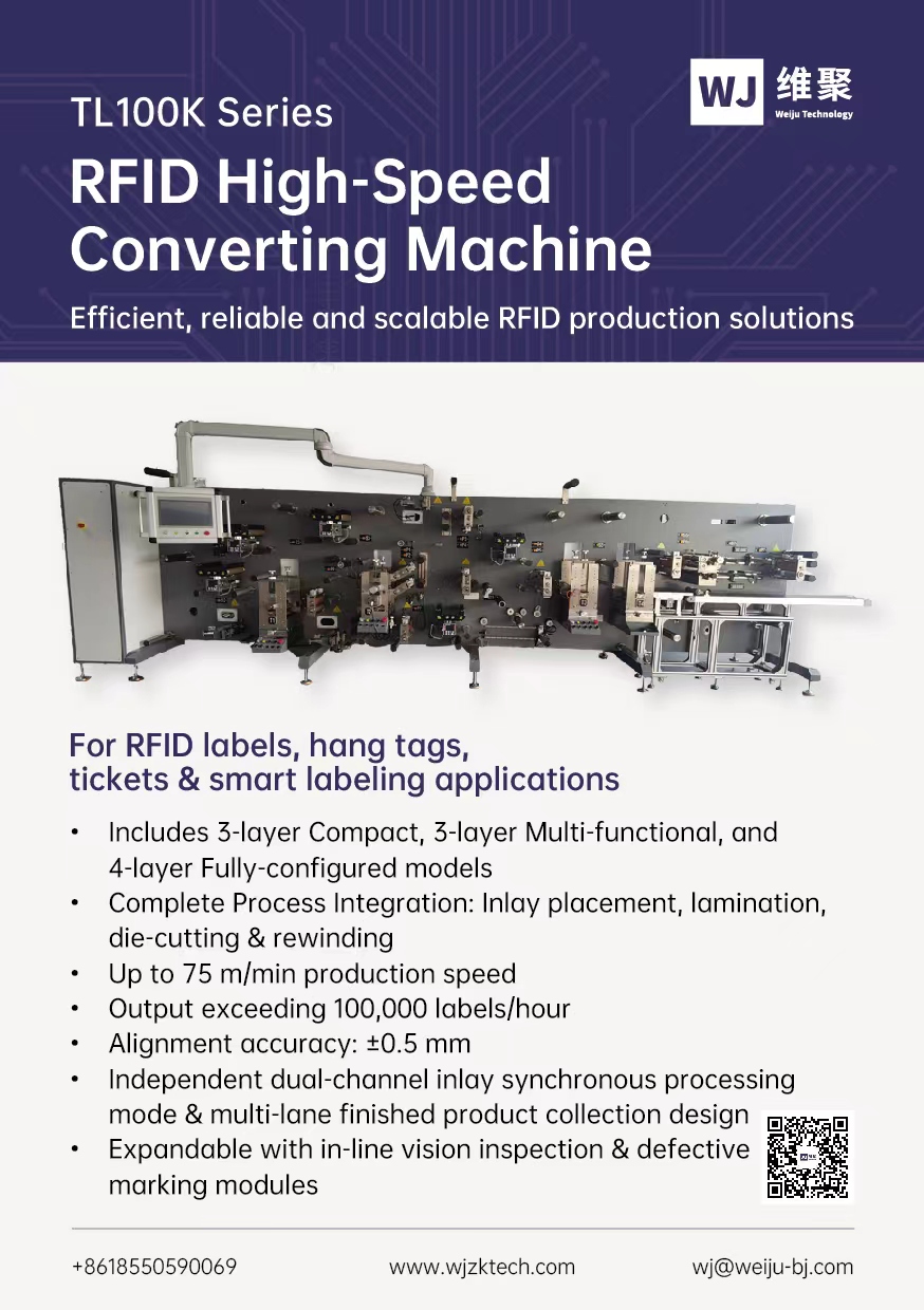 Weiju RFID high-speed converting machine for label production