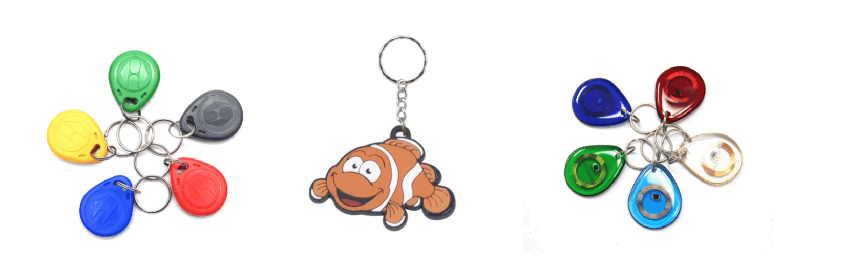 RFID ABS keyfobs and epoxy tags for access control and identification