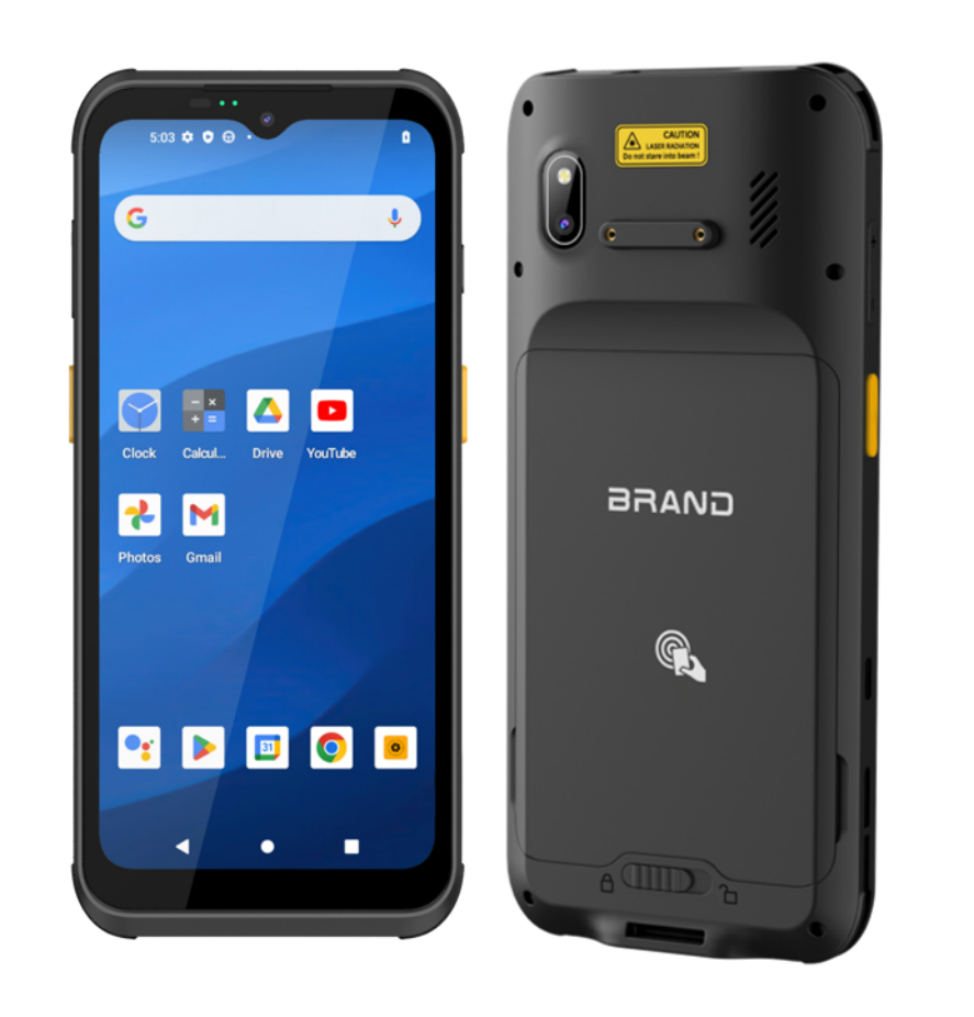 UnionTek S65 rugged Android mobile computer with barcode scanning and industrial-grade durability